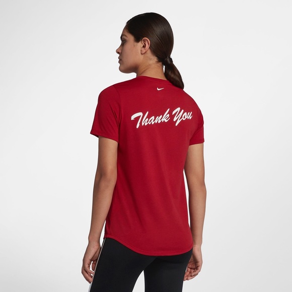 Nike Red Pizza Delivery Dri-Fit Tee - Picture 6 of 6